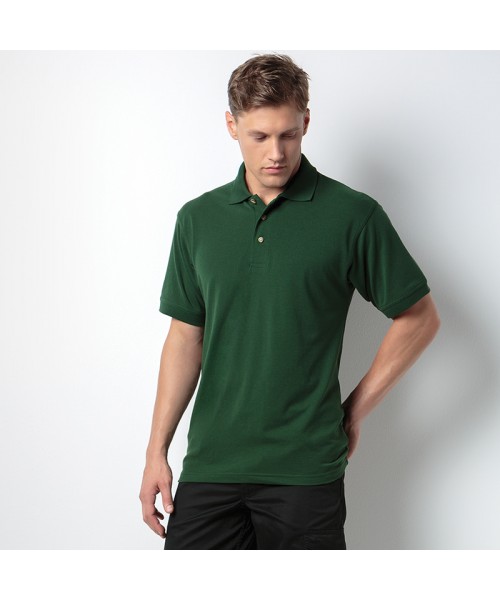 Plain Workwear polo with Superwash® 60°C Kustom Kit 180 GSM